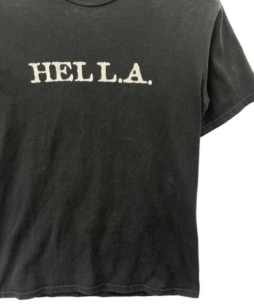 stussy（ステューシー）stussy (ステューシー) stussy 	HELL.A.  Tシャツ ブラック サイズ:Sの古着・服飾アイテム