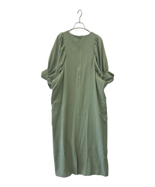 RIM.ARK（リムアーク）RIM.ARK (リムアーク) RIM.ARK 半袖ワンピース グリーン サイズ:36の古着・服飾アイテム