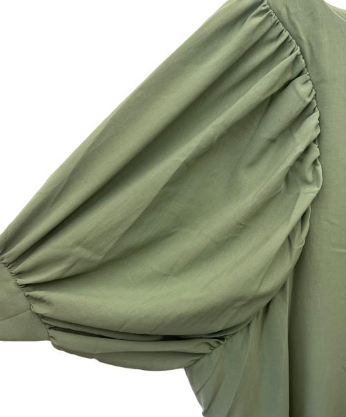 RIM.ARK（リムアーク）RIM.ARK (リムアーク) RIM.ARK 半袖ワンピース グリーン サイズ:36の古着・服飾アイテム