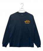 AVIREXアヴィレックス）の古着「AVIREX  長袖カットソー」｜ネイビー