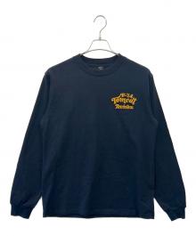 AVIREX（アヴィレックス）の古着「AVIREX  長袖カットソー」｜ネイビー