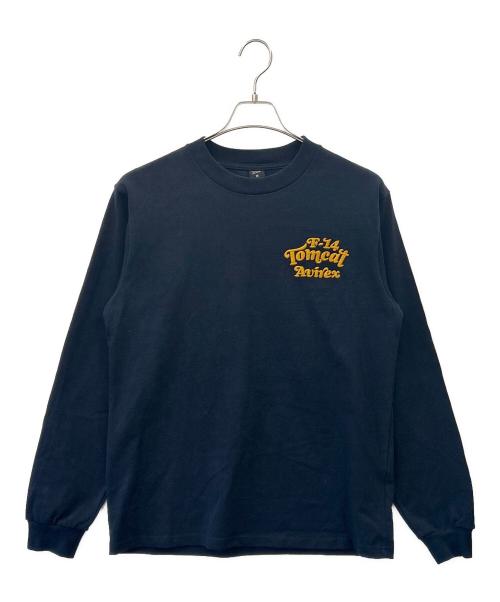 AVIREX（アヴィレックス）AVIREX (アヴィレックス) AVIREX  長袖カットソー ネイビー サイズ:Mの古着・服飾アイテム