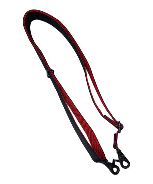 PORTER（ポーター）PORTER (ポーター) PORTER  L-FINE  2WAYナイロントートバッグ ブラック×レッドの古着・服飾アイテム