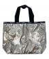 LeSportsac（レスポートサック）の古着「LeSportsac　リバーシブル　トートバッグ」｜シルバー