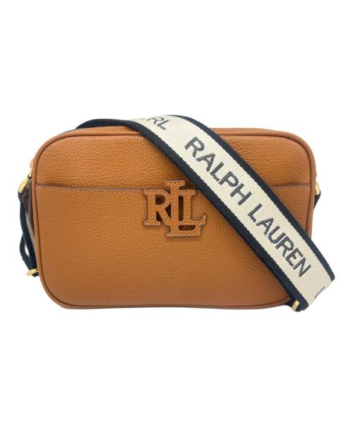 RALPH LAUREN（ラルフローレン）RALPH LAUREN (ラルフローレン) RALPH LAUREN　ロゴショルダーバッグ ブラウンの古着・服飾アイテム