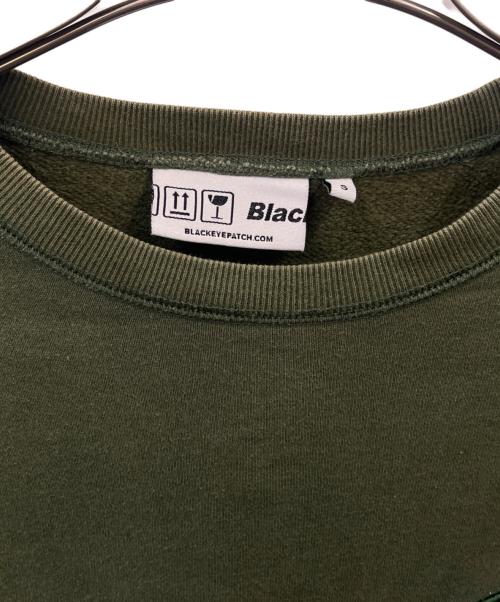 BlackEyePatch（ブラックアイパッチ）BlackEyePatch (ブラックアイパッチ) スウェット グリーン サイズ:Sの古着・服飾アイテム