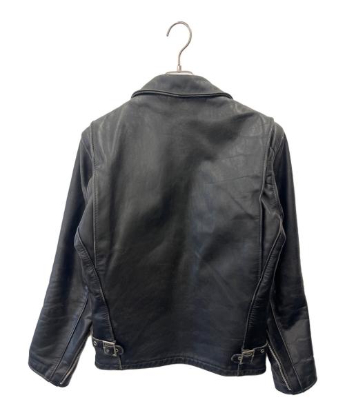 Schott（ショット）Schott (ショット) Schott　シングルライダースジャケット ブラック サイズ:34の古着・服飾アイテム