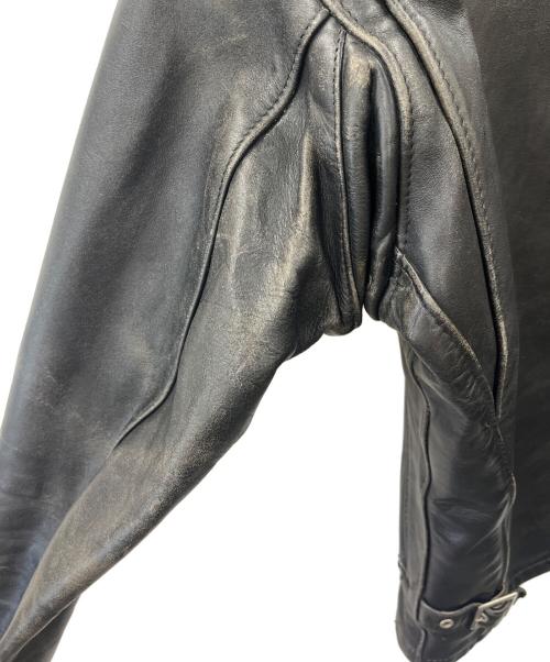 Schott（ショット）Schott (ショット) Schott　シングルライダースジャケット ブラック サイズ:34の古着・服飾アイテム