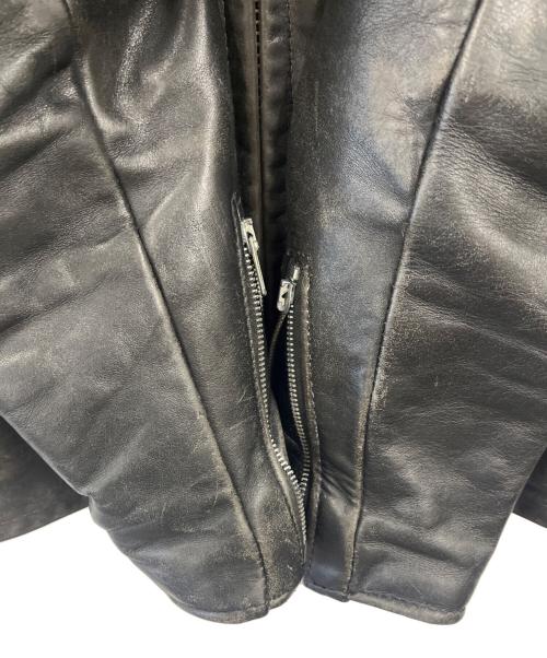 Schott（ショット）Schott (ショット) Schott　シングルライダースジャケット ブラック サイズ:34の古着・服飾アイテム