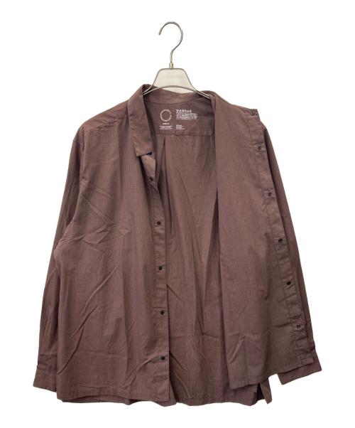 山と道（ヤマトミチ）山と道 (ヤマトミチ) 山と道　長袖シャツ ブラウン サイズ:XLの古着・服飾アイテム