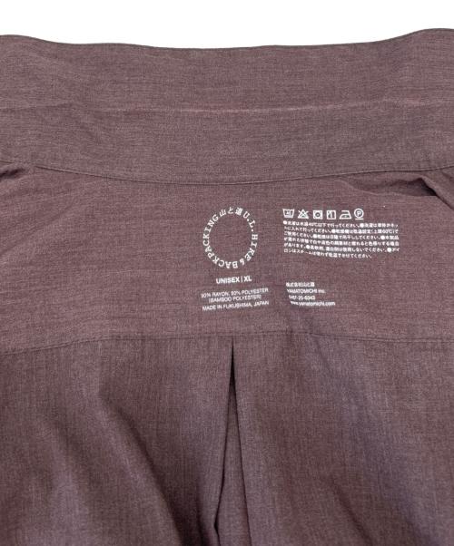 山と道（ヤマトミチ）山と道 (ヤマトミチ) 山と道　長袖シャツ ブラウン サイズ:XLの古着・服飾アイテム