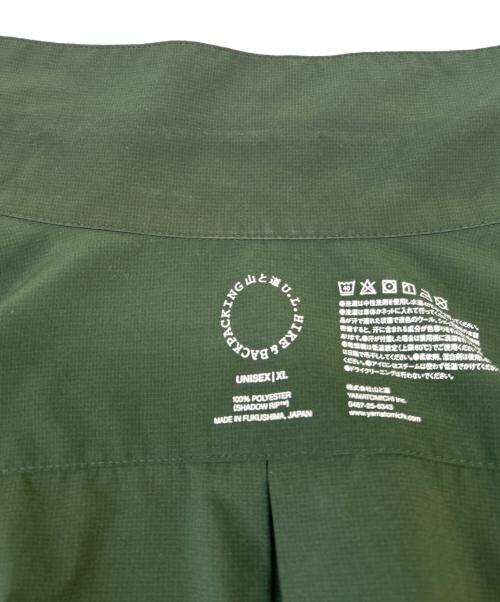 山と道（ヤマトミチ）山と道 (ヤマトミチ) 山と道　長袖シャツ グリーン サイズ:XLの古着・服飾アイテム