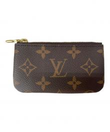 LOUIS VUITTON（ルイ ヴィトン）の古着「LOUIS VUITTON　カードキーケース ポシェット・クレ　コインケース」