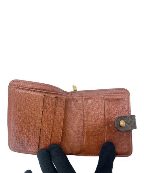 LOUIS VUITTON（ルイ ヴィトン）LOUIS VUITTON (ルイ ヴィトン) LOUIS VUITTON モノグラム　コンパクトジップ　2つ折り財布 ブラウンの古着・服飾アイテム