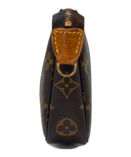 LOUIS VUITTON（ルイ ヴィトン）LOUIS VUITTON (ルイ ヴィトン) モノグラム　ポシェット・アクセソワール　ポーチ ブラウンの古着・服飾アイテム