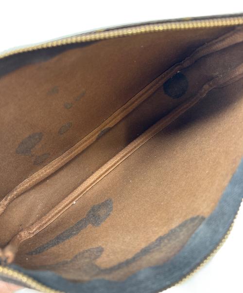 LOUIS VUITTON（ルイ ヴィトン）LOUIS VUITTON (ルイ ヴィトン) モノグラム　ポシェット・アクセソワール　ポーチ ブラウンの古着・服飾アイテム
