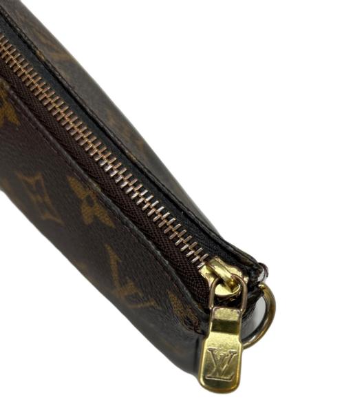 LOUIS VUITTON（ルイ ヴィトン）LOUIS VUITTON (ルイ ヴィトン) モノグラム　ポシェット・アクセソワール　ポーチ ブラウンの古着・服飾アイテム