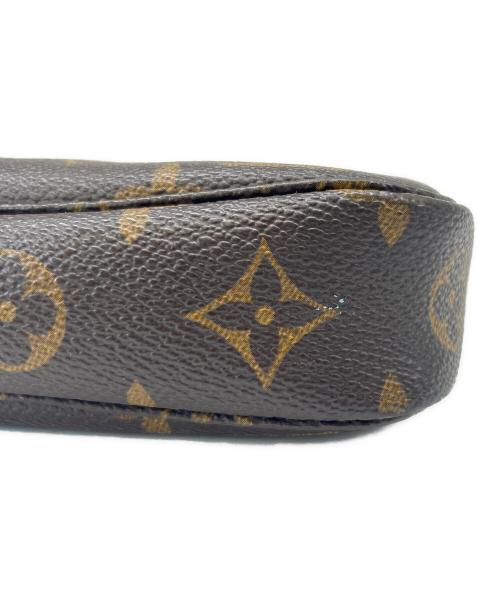 LOUIS VUITTON（ルイ ヴィトン）LOUIS VUITTON (ルイ ヴィトン) モノグラム　ポシェット・アクセソワール　ポーチ ブラウンの古着・服飾アイテム