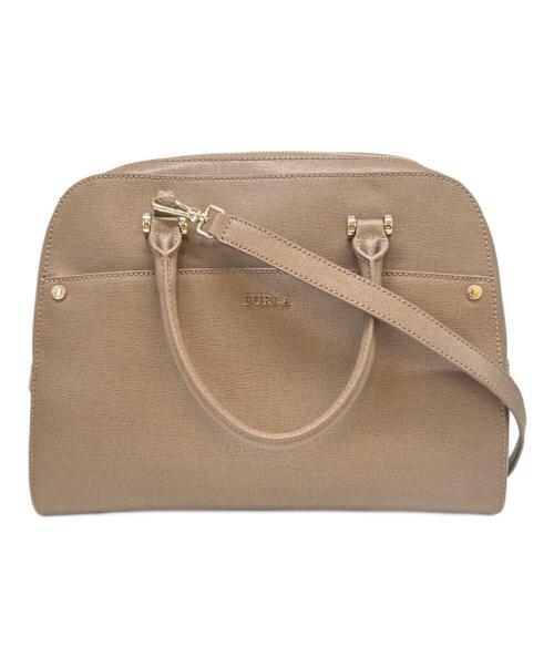 FURLA（フルラ）FURLA (フルラ) FURLA  2WAYバッグ ブラウンの古着・服飾アイテム