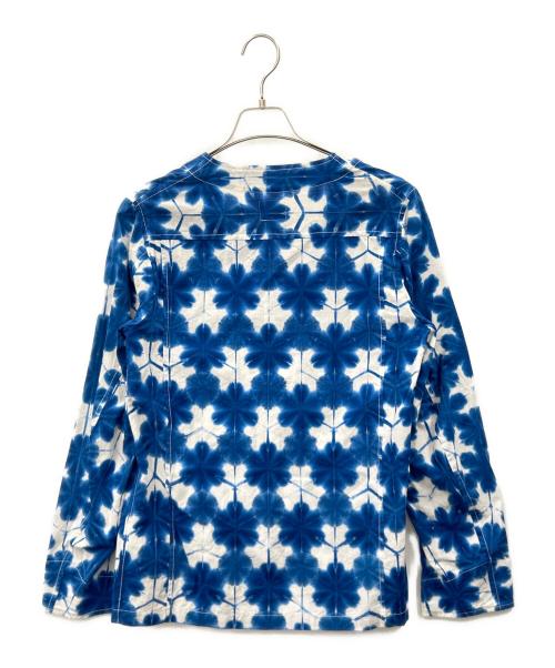 Needles（ニードルズ）Needles (ニードルズ) Needles　FG7508　長袖シャツ ブルー×ホワイト サイズ:Sの古着・服飾アイテム