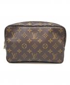 LOUIS VUITTONルイ ヴィトン）の古着「LOUIS VUITTON　モノグラム　コスメポーチ　M47524」｜ブラウン