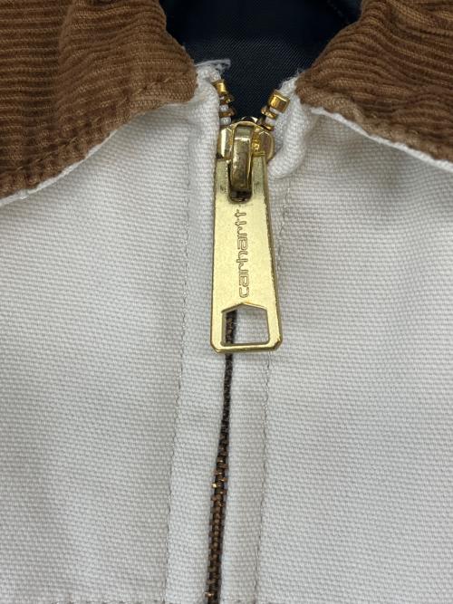 CarHartt（カーハート）CarHartt (カーハート) CarHartt 　OG SANTA FE JACKET アイボリー×ブラウン サイズ:Mの古着・服飾アイテム