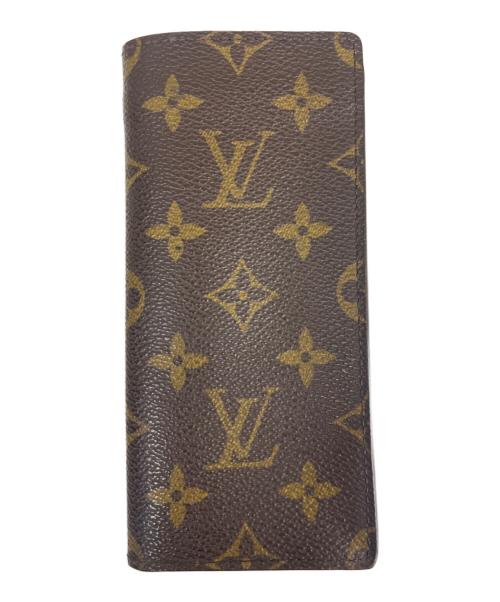 LOUIS VUITTON（ルイ ヴィトン）LOUIS VUITTON (ルイ ヴィトン) LOUIS VUITTON　モノグラム　眼鏡ケース ブラウンの古着・服飾アイテム