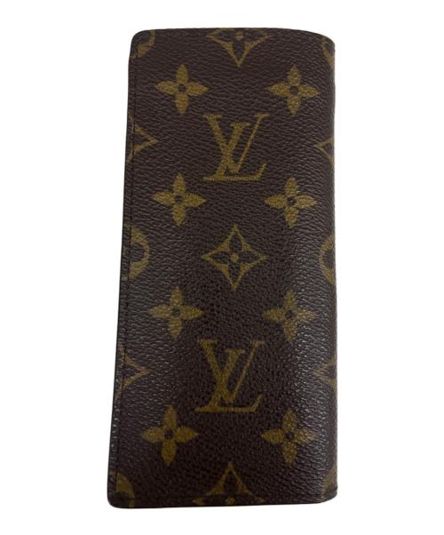 LOUIS VUITTON（ルイ ヴィトン）LOUIS VUITTON (ルイ ヴィトン) LOUIS VUITTON　モノグラム　眼鏡ケース ブラウンの古着・服飾アイテム