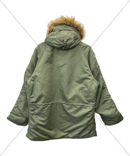ALPHA（アルファ）ALPHA (アルファ) ALPHA　TYPE N-3B(N)　フライトジャケット グリーン サイズ:XLの古着・服飾アイテム