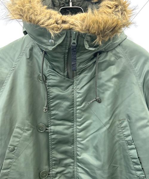 ALPHA（アルファ）ALPHA (アルファ) ALPHA　TYPE N-3B(N)　フライトジャケット グリーン サイズ:XLの古着・服飾アイテム