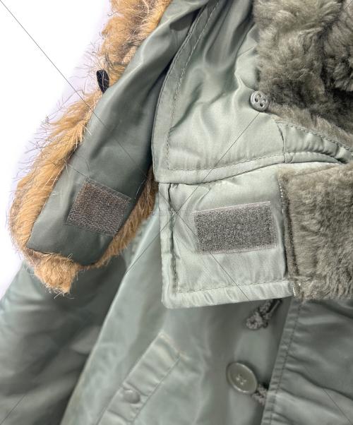 ALPHA（アルファ）ALPHA (アルファ) ALPHA　TYPE N-3B(N)　フライトジャケット グリーン サイズ:XLの古着・服飾アイテム