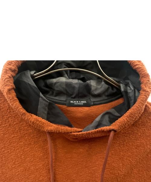 BLACK LABEL CRESTBRIDGE（ブラックレーベル クレストブリッジ）BLACK LABEL CRESTBRIDGE (ブラックレーベル クレストブリッジ) BLACK LABEL CRESTBRIDGE　半袖パーカー オレンジ サイズ:Lの古着・服飾アイテム