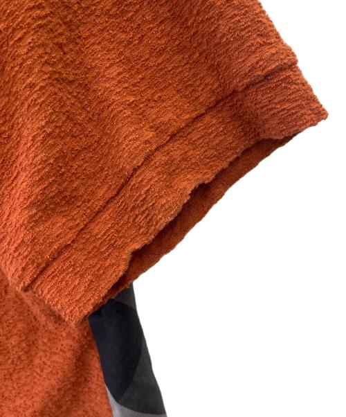 BLACK LABEL CRESTBRIDGE（ブラックレーベル クレストブリッジ）BLACK LABEL CRESTBRIDGE (ブラックレーベル クレストブリッジ) BLACK LABEL CRESTBRIDGE　半袖パーカー オレンジ サイズ:Lの古着・服飾アイテム