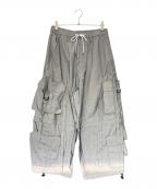 GALFYガルフィー）の古着「GALFY　映え映えテクノパンツ」｜グレー