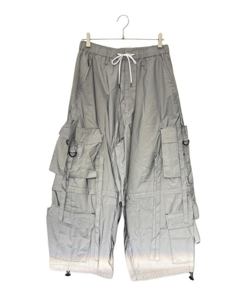 GALFY（ガルフィー）GALFY (ガルフィー) GALFY　映え映えテクノパンツ グレー サイズ:XL 未使用品の古着・服飾アイテム