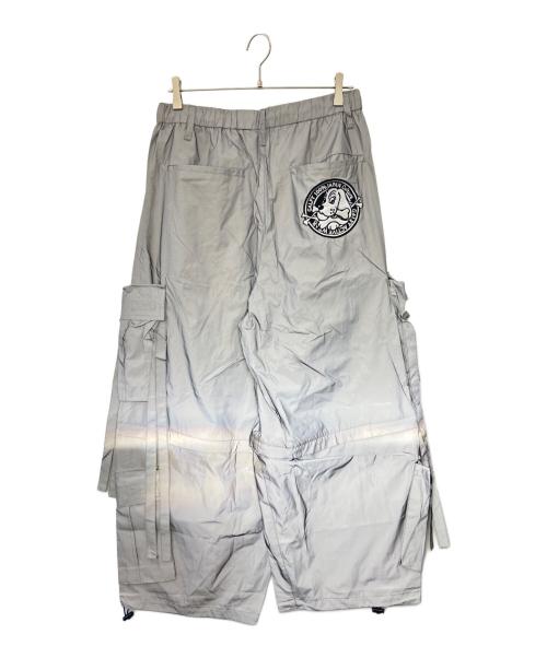 GALFY（ガルフィー）GALFY (ガルフィー) GALFY　映え映えテクノパンツ グレー サイズ:XL 未使用品の古着・服飾アイテム