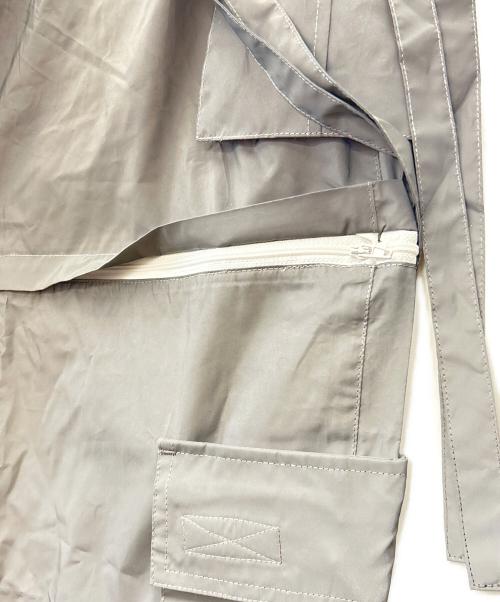 GALFY（ガルフィー）GALFY (ガルフィー) GALFY　映え映えテクノパンツ グレー サイズ:XL 未使用品の古着・服飾アイテム