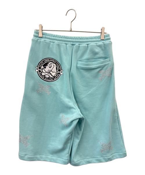 GALFY（ガルフィー）GALFY (ガルフィー) GALFY　スウェットショートパンツ グリーン サイズ:Ｌの古着・服飾アイテム