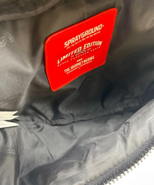 SPRAYGROUND（スプレーグランド）SPRAYGROUND (スプレーグランド) SPRAYGROUND　ボディーバッグ ブラック 未使用品の古着・服飾アイテム