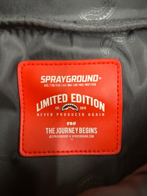 SPRAYGROUND（スプレーグランド）SPRAYGROUND (スプレーグランド) SPRAYGROUND　ボディーバッグ ブラック 未使用品の古着・服飾アイテム