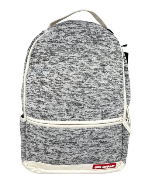 SPRAYGROUND（スプレーグランド）SPRAYGROUND (スプレーグランド) バックパック ホワイト×グレー 未使用品の古着・服飾アイテム