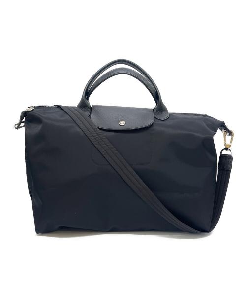 LONGCHAMP（ロンシャン）LONGCHAMP (ロンシャン) LONGCHAMP 2WAYバッグ ルプリアージュネオ ブラックの古着・服飾アイテム