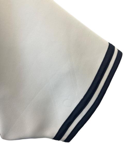 READY TO BE' IN JAPAN（レディトゥビーインジャパン）READY TO BE' IN JAPAN (レディトゥビーインジャパン) TWICE 5TH WORLD TOUR 'READY TO BE' IN JAPAN　ユニフォームシャツ ネイビー×ホワイト サイズ:記載なしの古着・服飾アイテム