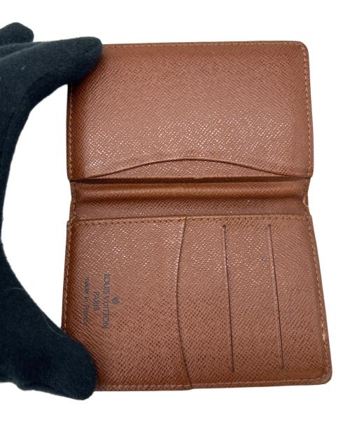 LOUIS VUITTON（ルイ ヴィトン）LOUIS VUITTON (ルイ ヴィトン) オーガナイザー・ドゥ・ポッシュ　モノグラム　名刺入れ ブラウンの古着・服飾アイテム