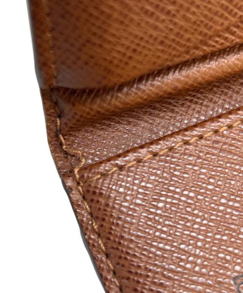 LOUIS VUITTON（ルイ ヴィトン）LOUIS VUITTON (ルイ ヴィトン) オーガナイザー・ドゥ・ポッシュ　モノグラム　名刺入れ ブラウンの古着・服飾アイテム