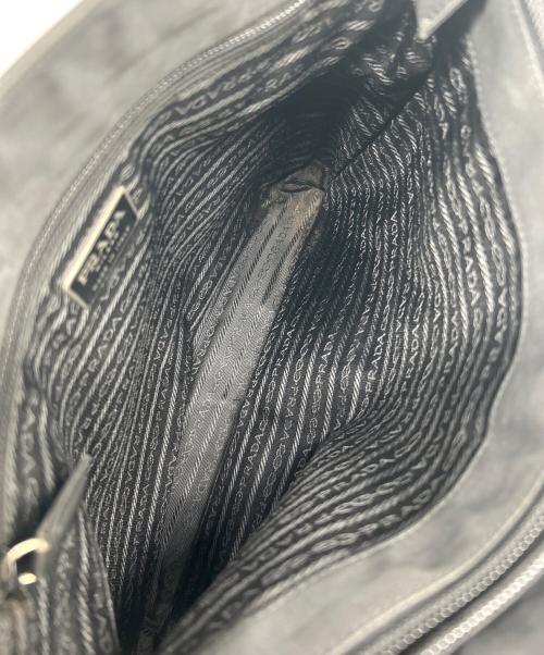 PRADA（プラダ）PRADA (プラダ) PRADA　B6243　ナイロンハンドバッグ ブラックの古着・服飾アイテム