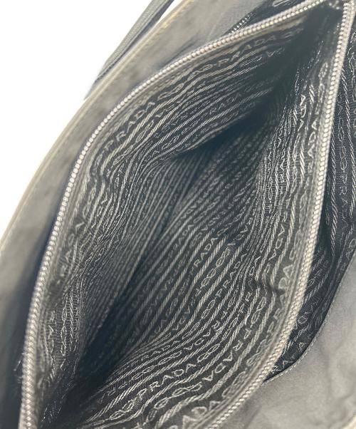 PRADA（プラダ）PRADA (プラダ) PRADA　B6243　ナイロンハンドバッグ ブラックの古着・服飾アイテム