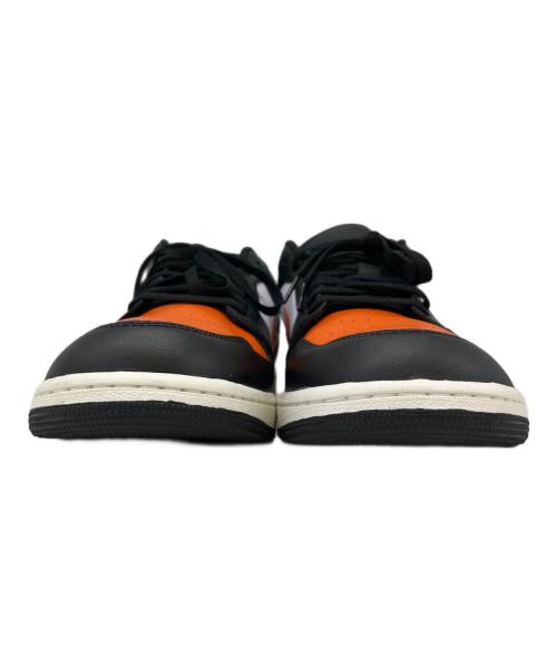 NIKE（ナイキ）NIKE (ナイキ) NIKE　AIR JORDAN1 LOW　スニーカー ブラック×オレンジ サイズ:30.5の古着・服飾アイテム