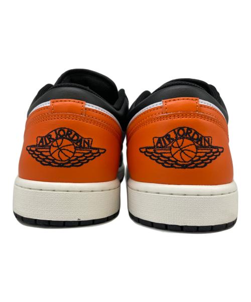 NIKE（ナイキ）NIKE (ナイキ) NIKE　AIR JORDAN1 LOW　スニーカー ブラック×オレンジ サイズ:30.5の古着・服飾アイテム