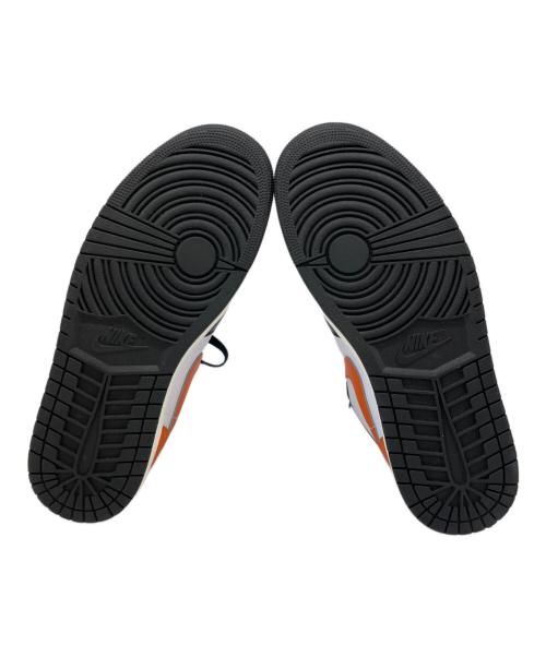 NIKE（ナイキ）NIKE (ナイキ) NIKE　AIR JORDAN1 LOW　スニーカー ブラック×オレンジ サイズ:30.5の古着・服飾アイテム
